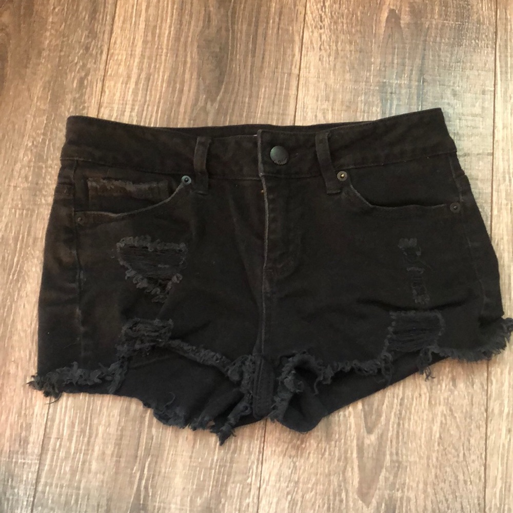 Black shorts